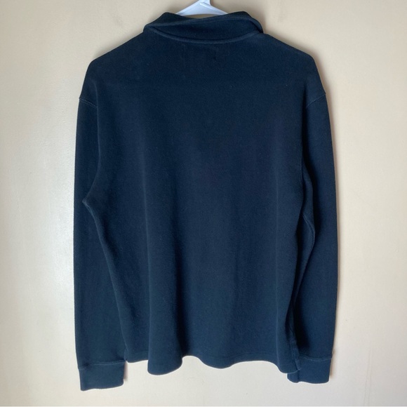 Polo Ralph Lauren Men's Black 1/4 Zip Sweater - Picture 3 of 5